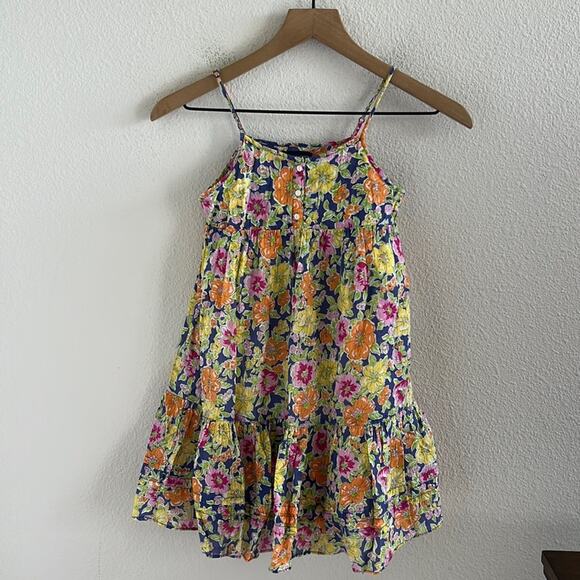 Ralph Lauren Blue Label Other - Ralph Lauren Blue Label Girls Floral Dress 100% Cotton Gauzy 6X